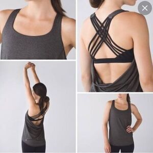 LULULEMON loose fit open back tank